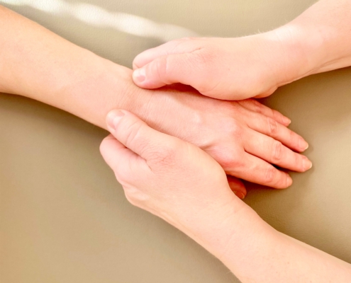 Einfühlsame Physiotherapie - gefühlvolle Massage